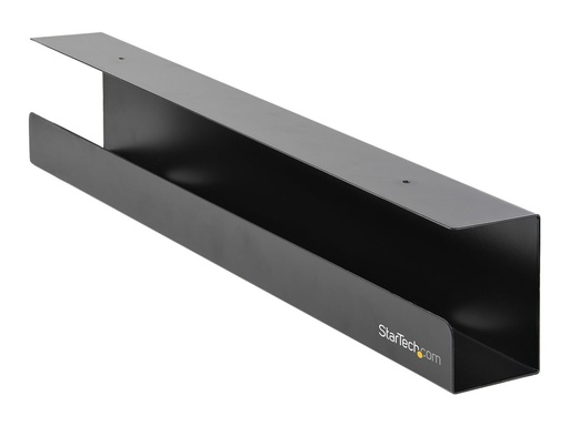 [UDCMTRAY] StarTech.com Kabelschacht zur Untertisch Montage - Kabelmanagement für den Tisch - Kabelrinne  - 60cm x 11cm (UDCMTRAY)