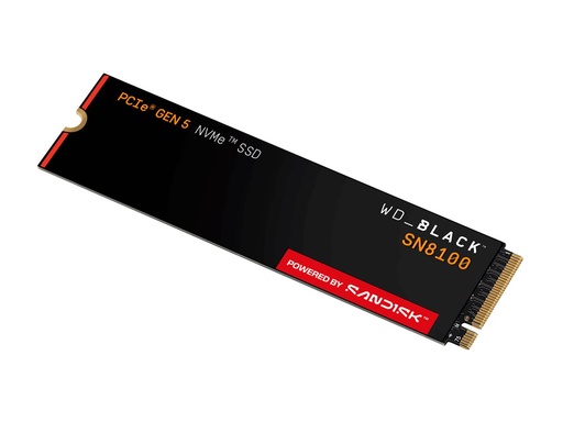 [WDS800T1X0M-00CMT0] WD Black SN8100 - SSD - 8 TB - intern - M.2 2280 - PCI Express 5.0 x4 (NVMe)