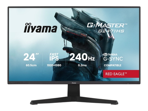 [G2471HS-B1] Iiyama G-MASTER Red Eagle G2471HS-B1 - LED-Monitor - Gaming - 61 cm (24")