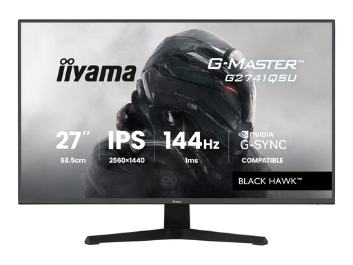 [G2741QSU-B1] Iiyama G-MASTER Black Hawk G2741QSU-B1 - LED-Monitor - Gaming - 68.6 cm (27")