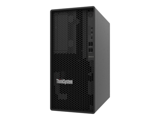 [7DH5100AEA] Lenovo ThinkSystem ST45 V3 7DH5 - Server - Tower - 1-Weg - 1 x EPYC 4124P / 3.8 GHz - RAM 16 GB - nicht Hot-Swap-fähig 8.9 cm (3.5")