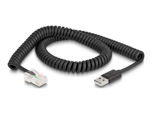 [90601] Delock Barcode-Scanner-Kabel - RJ-50 (M) zu USB (M)