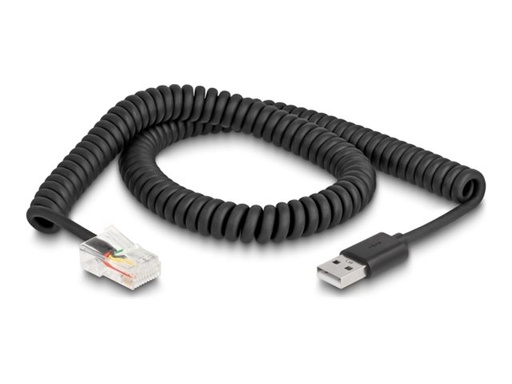 [90602] Delock Barcode-Scanner-Kabel - RJ-50 (M) zu USB (M)