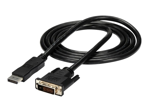 [DP2DVIMM6] StarTech.com 1.8 m DisplayPort auf DVI Kabel - DisplayPort auf DVI Video Adapter Kabel 1080p - DisplayPort auf DVI-D Kabel Single Link - DP auf DVI Monitor Kabel - DP 1.2 auf DVI Adapter (DP2DVIMM6)