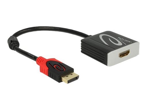 [62719] Delock Videoadapter - DisplayPort männlich zu HDMI weiblich