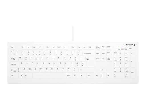 [AK-C8112-US-W/GB] Cherry Contour Active Key AK-C8112 - Tastatur - medizinisch