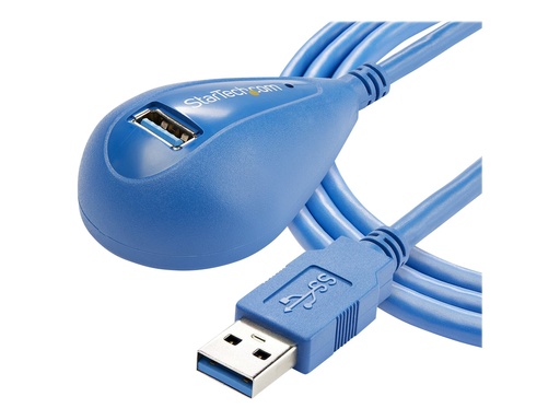 [USB3SEXT5DSK] StarTech.com 1,5m SuperSpeed USB 3.0 Verlängerungskabel / Dockingkabel - Blau - Stecker / Buchse - USB-Verlängerungskabel - USB Typ A (M)