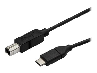 [USB2CB50CM] StarTech.com USB-C auf USB-B Druckerkabel - St/St - 0,5m - USB 2.0 - USB C zu USB B Kabel - USB Typ C Druckerkabel - USB-Kabel - USB-C (M)