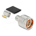 [91768] Delock N Stecker zum Crimpen LMR 400mit passendem Schrumpfschlauch