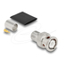 [91770] Delock BNC Stecker zum Crimpen LMR 400mit passendem Schrumpfschlauch