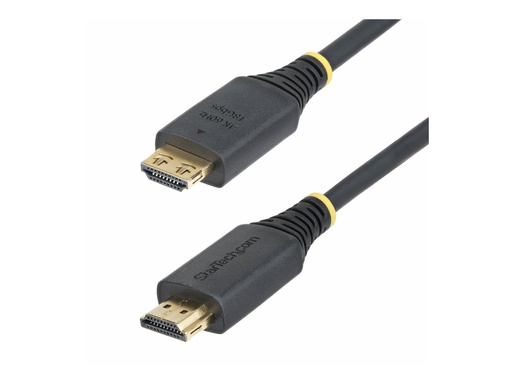 [HDMI2-CABLE-GRIP-50C] StarTech.com High Speed - HDMI-Kabel - HDMI männlich zu HDMI männlich - 50 cm - abgeschirmt - Schwarz - halogenfrei, passiv, 4K60Hz-Unterstützung, 1440p (UWQHD)