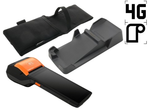 [P06060007-CRA-HOL] Sunmi V2s - 5.5" Display Android 11 Thermobondrucker microSD Slot***inkl - Android - Micro SD