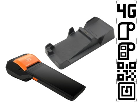 [P06064143-CRA] Sunmi V2s L2D - 5.5" Display Android 11 Bon-/Etikettendrucker 2D Scanner microSD - Android - Micro SD