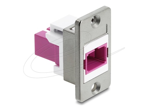 [91089] Delock Netzwerkkoppler - SC multi-mode (W)