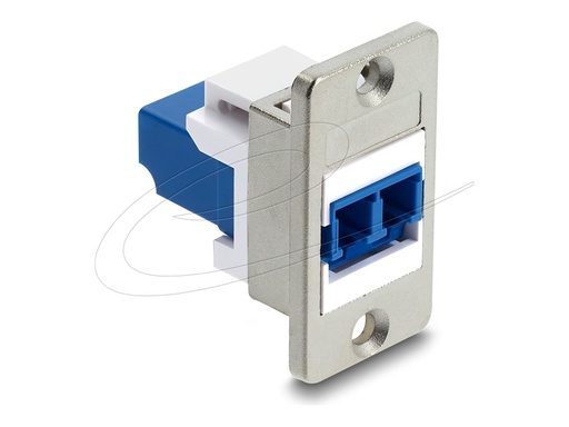 [91092] Delock Panel Mount LC Duplex Buchse zu
