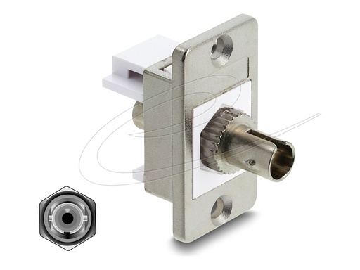 [91093] Delock Panel Mount ST Simplex Buchse zu