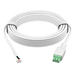 [B42BHAA] HP Poly A2 WHT Cbl TBL Mic In - Kabel - Digital/Daten
