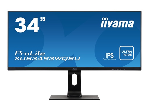 [XUB3493WQSU-B1] Iiyama ProLite XUB3493WQSU-B1 - LED-Monitor - 86.7 cm (34")