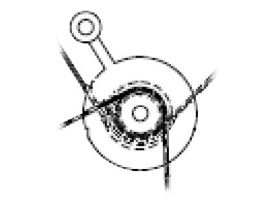 [G46198M] Zebra Antriebsmotor mit Rolle