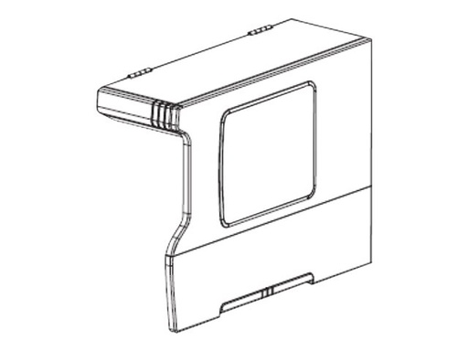 [P1006038] Zebra Medienabdeckungs-Standardtür