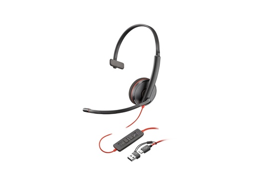 [8X227AA] Poly HP Poly Blackwire 3215 - Blackwire 3200 Series