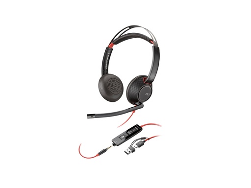 [8X231A6] Poly HP Poly Blackwire 5220 - Headset - On-Ear - kabelgebunden