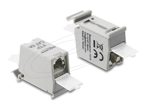[90933] Delock Netzwerkkoppler - RJ-45 (W) zu RJ-45 (W)