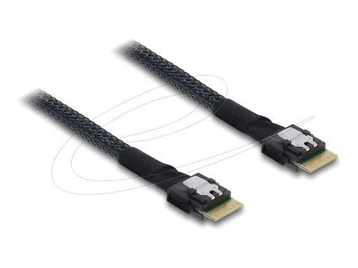 [83016] Delock Internes SAS-Kabel - 4i Slim SAS (M)