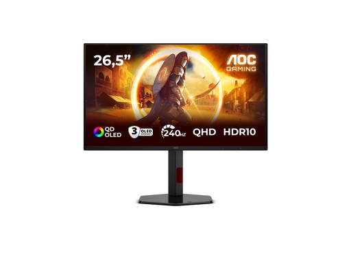 [Q27G4ZDR] AOC Gaming Q27G4ZDR - G4 Series - OLED-Monitor - Gaming - 68.6 cm (27")