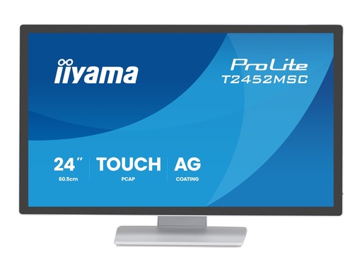 [T2452MSC-W1AG] Iiyama ProLite T2452MSC-W1AG - LED-Monitor - 61 cm (24")