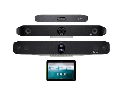 [83Z46AA#ABU] Poly HP Poly Studio X30 - All-in-One Videoleiste (Poly TC8 Controller, Videoleiste)