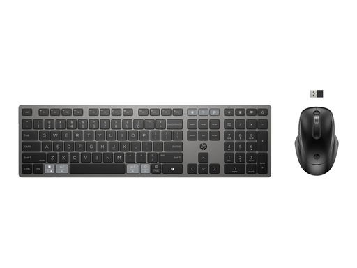 [9T5B0UT#AKE] HP 725 - Tastatur-und-Maus-Set - Multi-Gerät