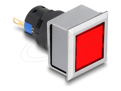 [22057] Delock Anzeigemodul - 16mm, plastic, solder