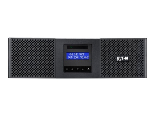 [9E6KIR] Eaton 9E 6000iR - USV (Rack - einbaufähig) - Wechselstrom 200/208/220/230/240 V - 5400 Watt - 6000 VA - 1-phasig - RS-232, USB - Ausgangsanschlüsse: 11 - 3U - 48.3 cm (19")