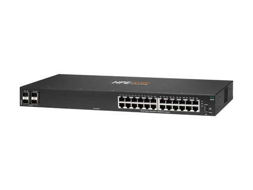 [R8N88B#ABB] HPE Aruba Networking CX 6000 24p 10M/100M/1G 4p SFP 1G Switch - Switch - managed - 24 x 10/100/1000 + 4 x Gigabit SFP (Uplink)