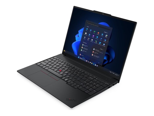 [22AY004WGE] Lenovo ThinkPad E16 Gen 3 22AY - 180°-Scharnierdesign - Intel Core Ultra 7 258V - Win 11 Pro - Intel Arc Graphics 140V - 32 GB RAM - 1 TB SSD TCG Opal Encryption 2, NVMe - 40.6 cm (16")