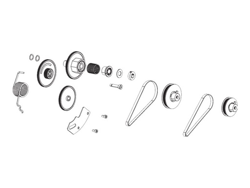 [P1058930-039] Zebra Bausatz für Antriebszahnrad - für ZT400 Series ZT410