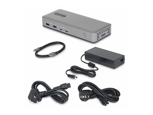 [196UE-USBC-DOCK] StarTech.com USB-C Dock 2x HDMI 4K60 1GbE 100W PD