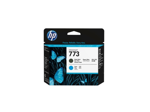 [C1Q20A] HP 773 - Schwarz, Cyan - Druckkopf - für DesignJet