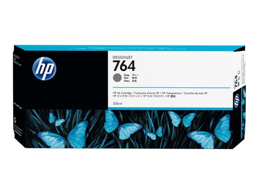 [C1Q18A] HP 764 - 300 ml - Grau - original - Tintenpatrone