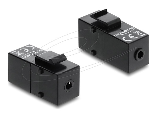 [87233] Delock Audiokoppler - 4-poliger Mini-Stecker