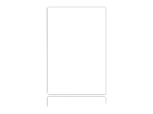 [3003793] Zebra Z-Perform 1000T Removable - Permanenter Klebstoff - unbeschichtet - weiß - 101.6 x 152.4 mm 1040 Etikett(en) (1 Rolle(n)