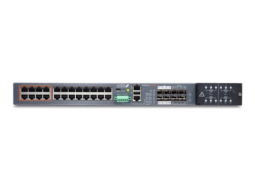 [EX4100-H-24F] Juniper EX Series EX4100-H-24F - Switch - L3 - managed - 16 x 10/100/1000Base-T + 4 x 100/1000/2.5G + 4 x 10 Gigabit (Uplink)