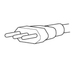 [CBL-PWRC21-IT] Juniper Power Cord AC Italy/Chile C21 straight to CEI 23-50 - Kabel