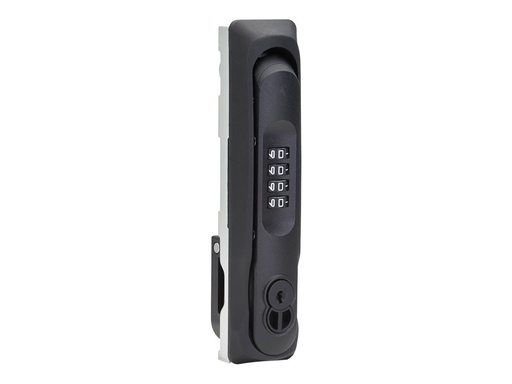 [SRCOMBO4SFIC] Eaton Tripp Lite Series SmartRack Locking Door Handle for Server Rack Front and Back Doors 4-Digit Combination Lock SFIC Lock Core 2 Keys - Rack-Türgriff mit Kombinationsschloss - 4-digit combination - an Tür montierbar (Packung mit 2)