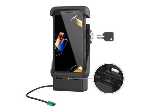[3PTY-RAM-HOL-ZE41KL-C-2U] Zebra RAM - Handgeräte-Ladeschale - Kfz - verriegeln (USB 2.0 Type C)