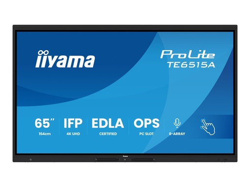 [TE6515A-B2AG] Iiyama ProLite TE6515A-B2AG - 165 cm (65") Diagonalklasse (163.9 cm (64.5")