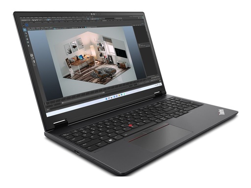 [21KX004YGE] Lenovo ThinkPad P16v Gen 2 21KX - 180°-Scharnierdesign - Intel Core Ultra 7 165H - vPro Enterprise - Win 11 Pro - RTX 500 Ada - 32 GB RAM - 512 GB SSD TCG Opal Encryption 2, NVMe - 40.6 cm (16")