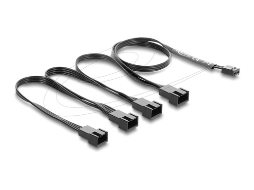 [84540] Delock Netzsplitter für Lüfter - 4-polig PWM (W)