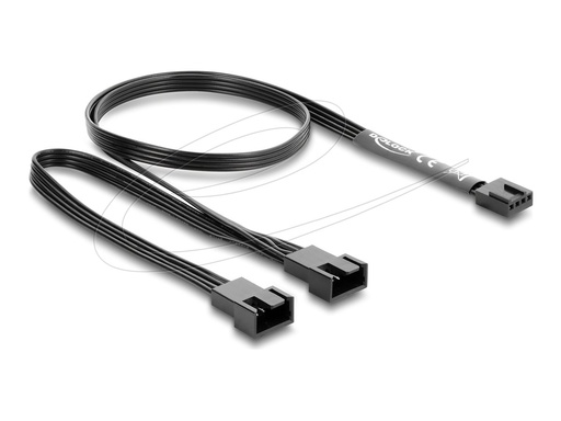 [84543] Delock Netzsplitter für Lüfter - 4-polig PWM (W)